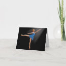 Recherche de arabesque vœux cartes Ballerine