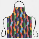 Search for zig zag aprons Colourful