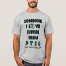 Recherche de ptsd tshirts Turquoise