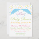 Search for umbrella baby boy shower invitations Twins