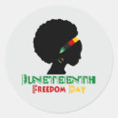 Search for juneteenth stickers America