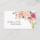 Recherche de peony business cards Simple