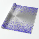 Search for purple and silver wrapping paper Glam