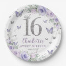 Search for lavender paper plates Sweet 16