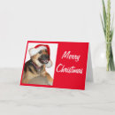 Search for german shepherd cards Santa claus