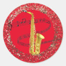 Search for wind instruments stickers Saxophone
