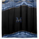 Search for navy blue gold shower curtains Glam