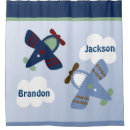 Search for airplane shower curtains Kids