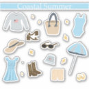 Search for summer season stickers Beach