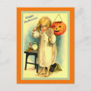 Search for little kid postcards Pumpkin