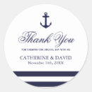 Search for navy anchor wedding stickers Navy blue and white