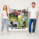 Search for fathers day photo collage blankets Grandparents