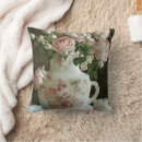 Recherche de théière coussins Fleurs