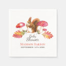 Search for squirrel napkins Watercolor