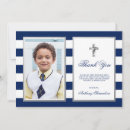 Search for boy baptism thank you cards Blue