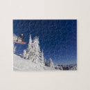 Recherche de snowboard puzzles Montagne