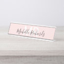 Search for pink name plates Business