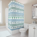 Search for aztec shower curtains Geometric