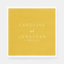 Search for yellow napkins Elegant