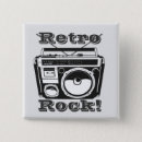 Search for rock square buttons retro