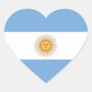 Search for argentina flag heart stickers Argentinian
