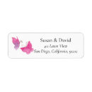 Search for insects return address labels Watercolor