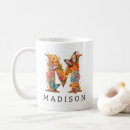 Search for alphabet letter m mugs Girly
