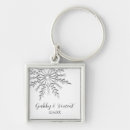 Search for silver snowflake keychains Snowflakes