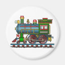 Recherche de train vapeur magnets Locomotive