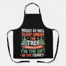 Search for family tree aprons Xmas