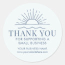 Search for light blue thank you stickers Minimalist