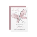 Search for butterflies roses invitations Pink