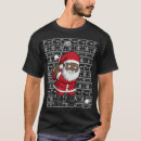 Search for black santa claus tshirts Trendy
