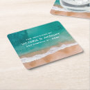 Search for beach wedding coasters Sand