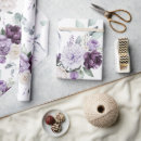 Search for purple floral wrapping paper Lavender