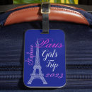 Search for paris luggage tags Girls trip