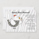 Search for zebra bachelorette party invitations Cute