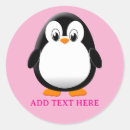 Search for pink penguin stickers Cute animal