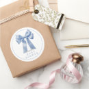 Search for blue ribbon stickers Bow