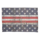 Search for stars and stripes pillowcases Red white and blue
