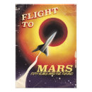 Recherche de fusée vintage posters Mars
