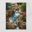 Search for alice in wonderland postcards Funny