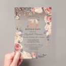 Search for luxury 50th birthday invitations Floral