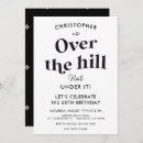 Search for over the hill birthday invitations Funny
