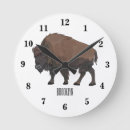 Recherche de bison horloges Parc national de yellowstone