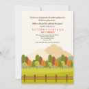 Search for fall scene invitations Trees