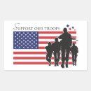 Search for support troops stickers Patriotic