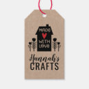 Search for business gift tags Made with love