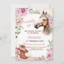Recherche de horse birthday invitations Western