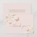 Search for baby shower butterfly thank you cards Elegant